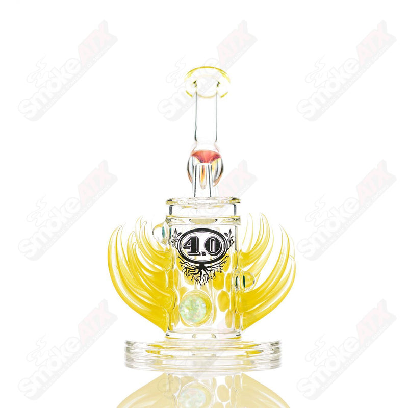 Horned Rig (4.0 Lemondrop ) E.Ross x Freeek Glass - Smoke ATX