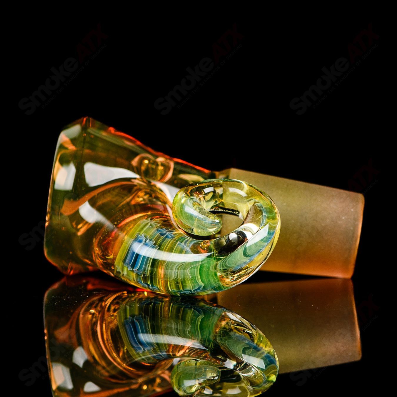 4 18mm UV Slide LE /25 Black T x Crunklestein - Smoke ATX