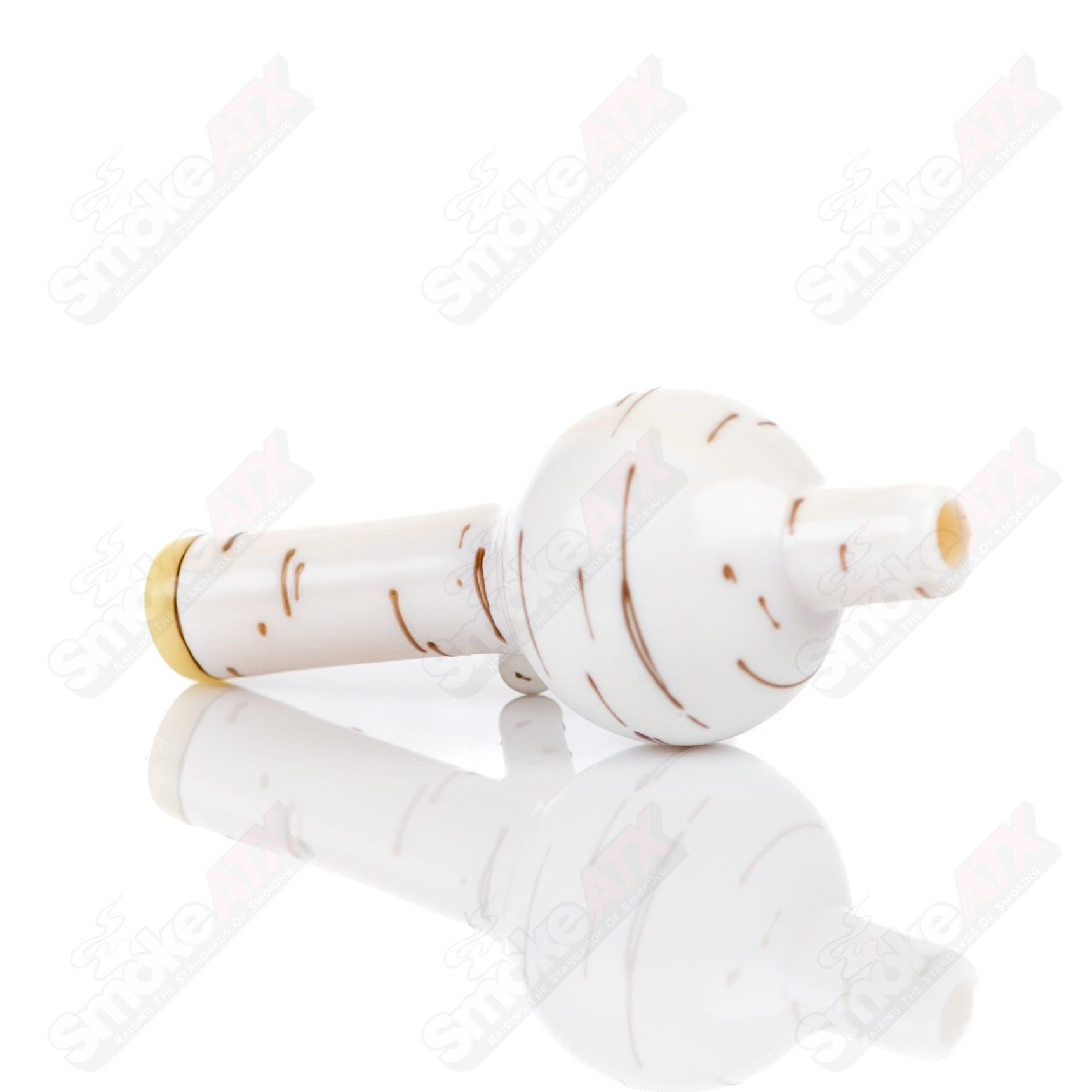 4 Birch Carb Cap Foster Glass - Smoke ATX