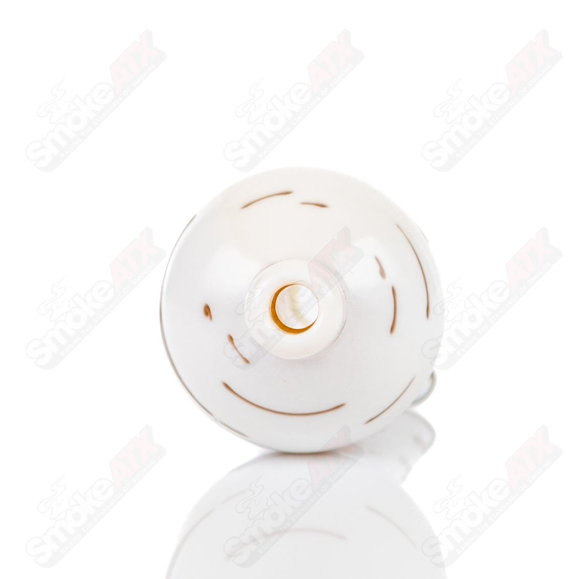 4 Birch Carb Cap Foster Glass - Smoke ATX