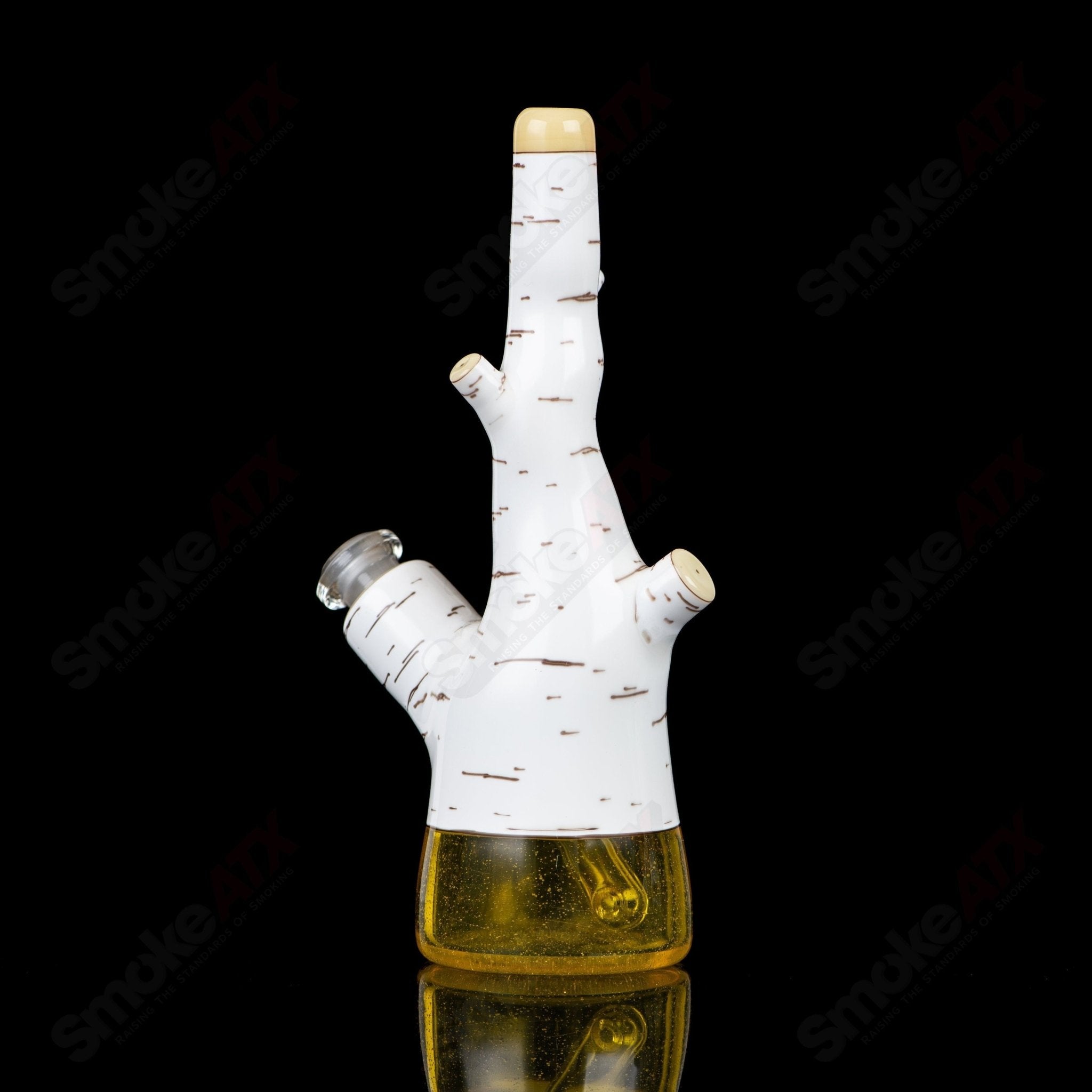 4 Birch Tube Foster Glass - Smoke ATX