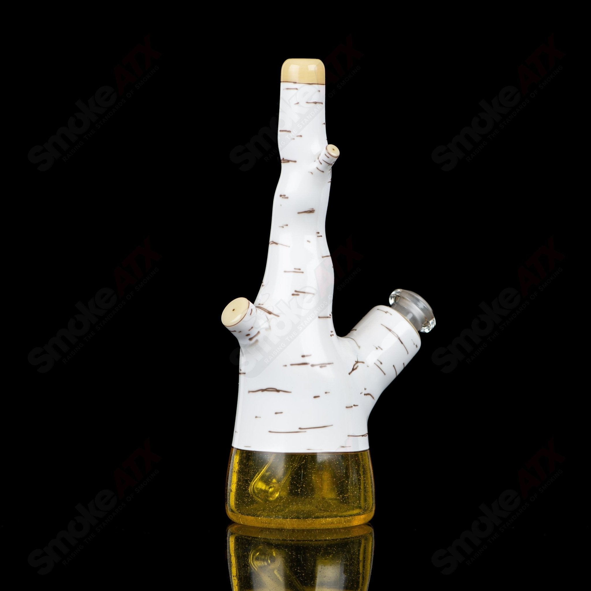 4 Birch Tube Foster Glass - Smoke ATX