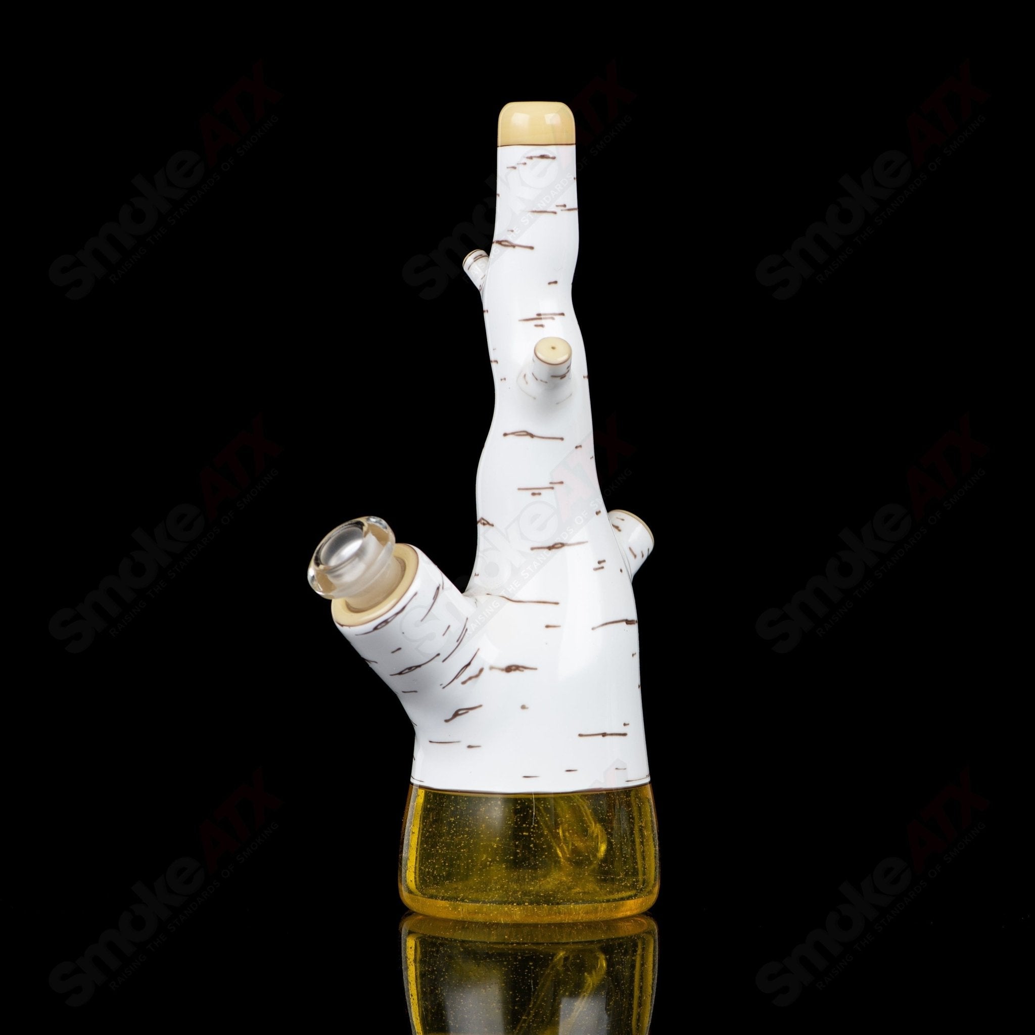 4 Birch Tube Foster Glass - Smoke ATX