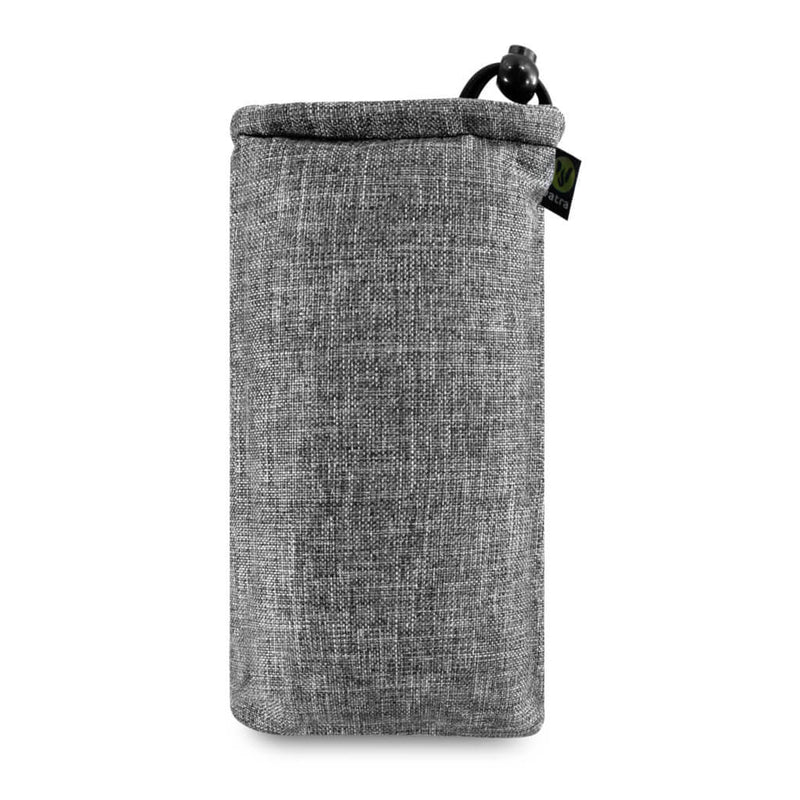 Vatra Bags Woven Gray V06 8” Drawstring - Smoke ATX