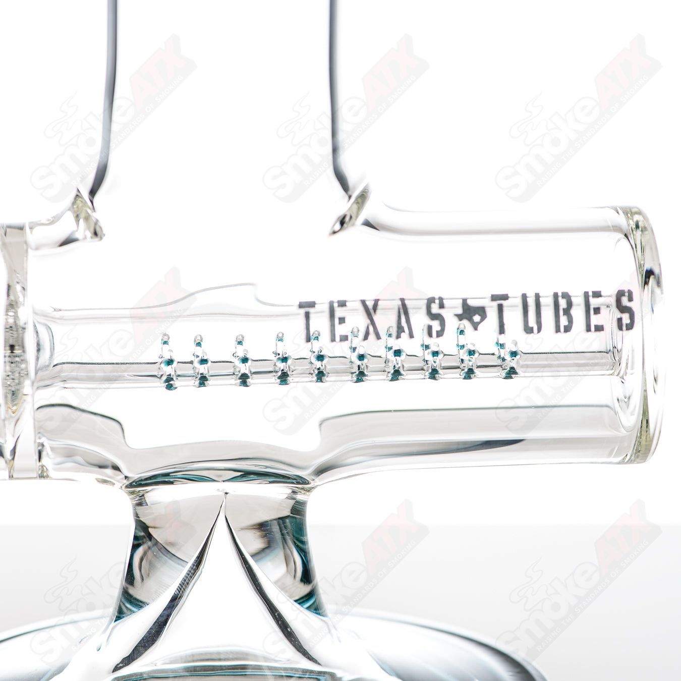 18in 18mm Inline to 8 Arm (Unobtainium) Texas Tubes - Smoke ATX