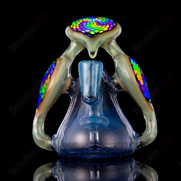 UV+CFL Dual Uptake Recycler BCM Glass - Smoke ATX