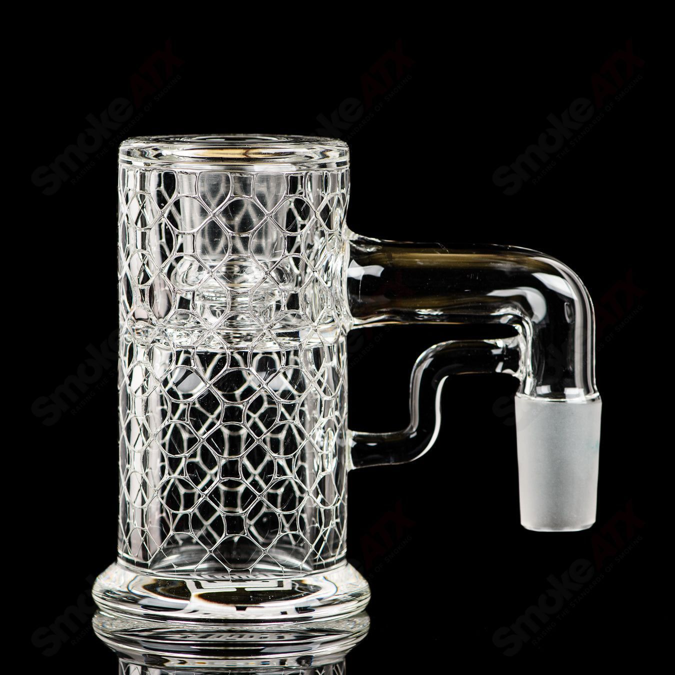 #1 Elementum Bubble Trap Dry Catcher Avant-Garde Glass - Smoke ATX