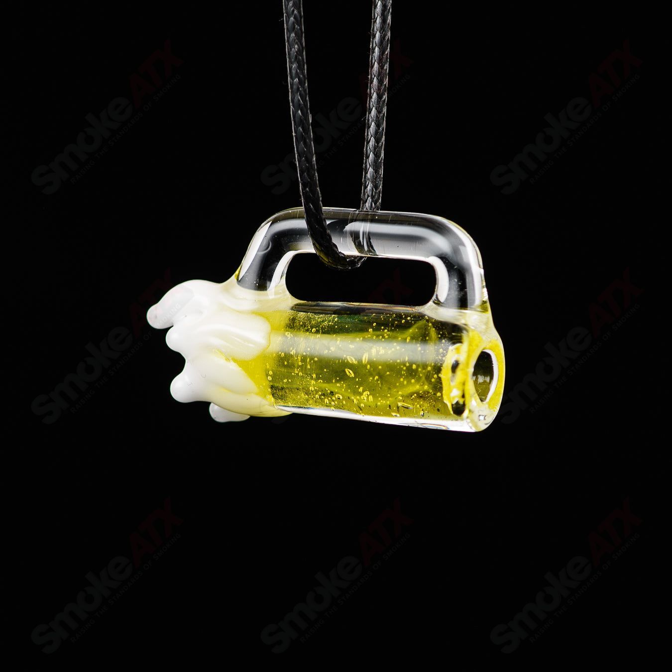 Frosty Beer Mug Pendant Sputnik Glass - Smoke ATX