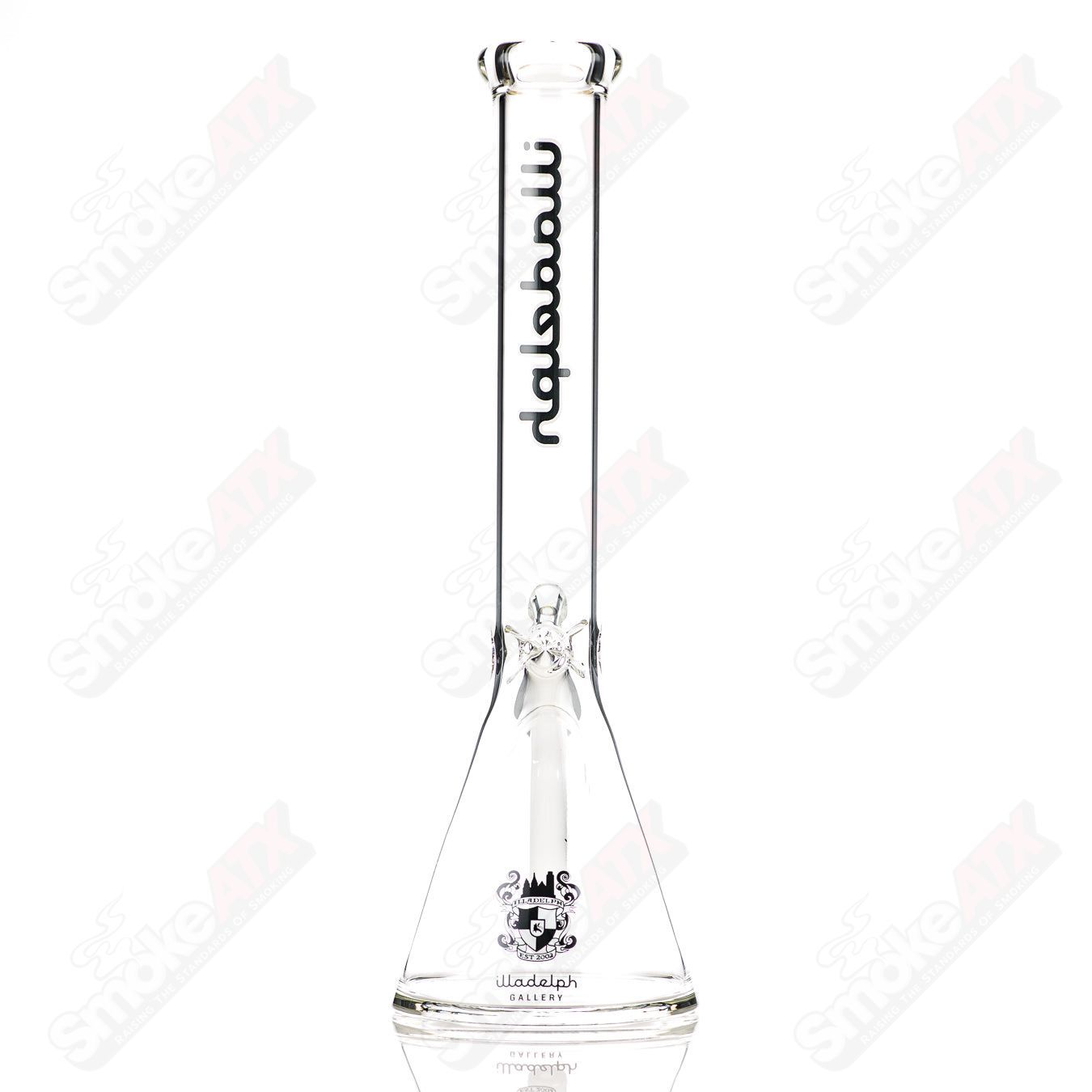 45mm Black 15" Beaker Illadelph - Smoke ATX