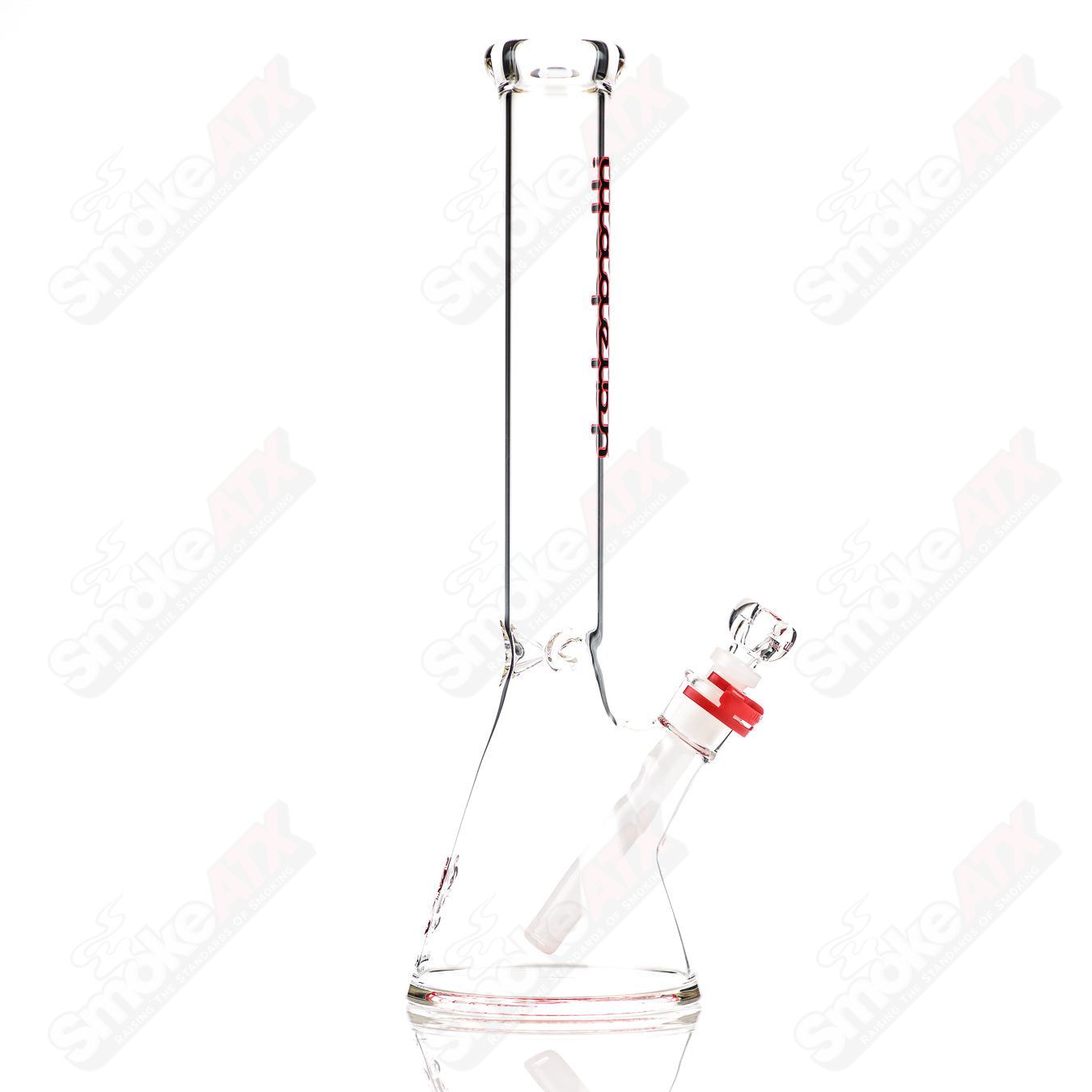45mm Black/Red 15" Beaker Illadelph - Smoke ATX