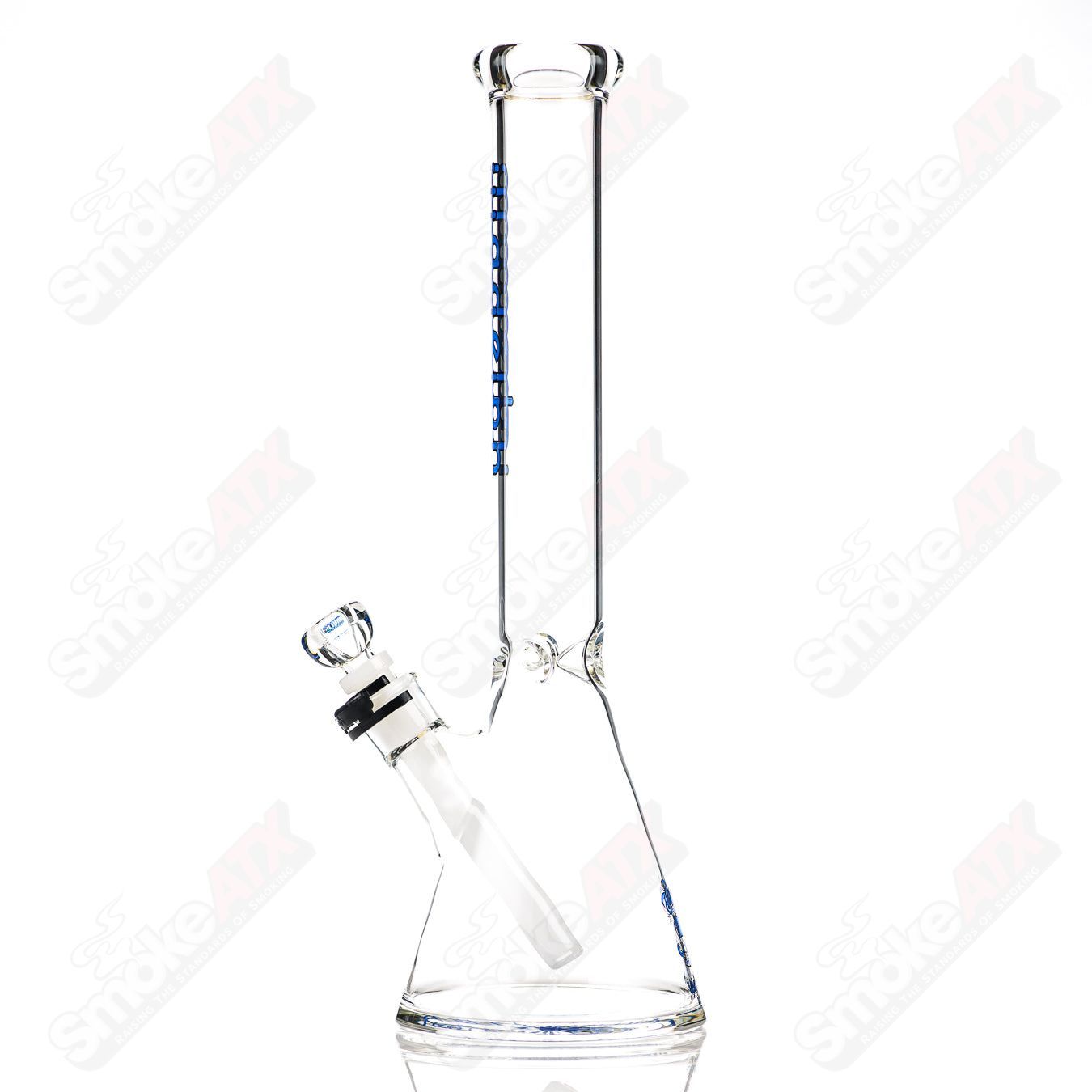 45mm Navy Blue 15" Beaker Illadelph - Smoke ATX