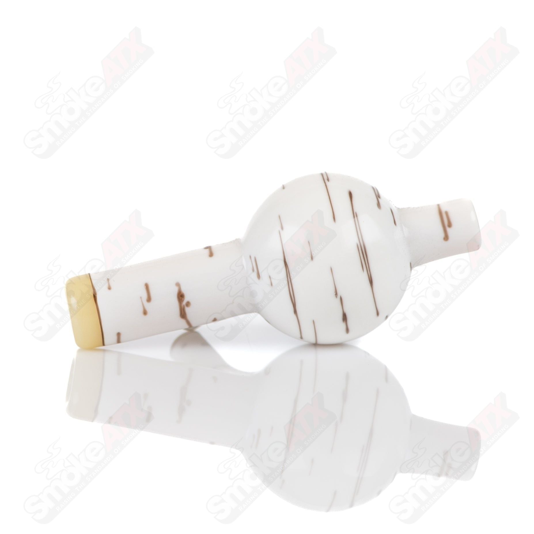 #3 Birch Carb Cap Foster Glass - Smoke ATX