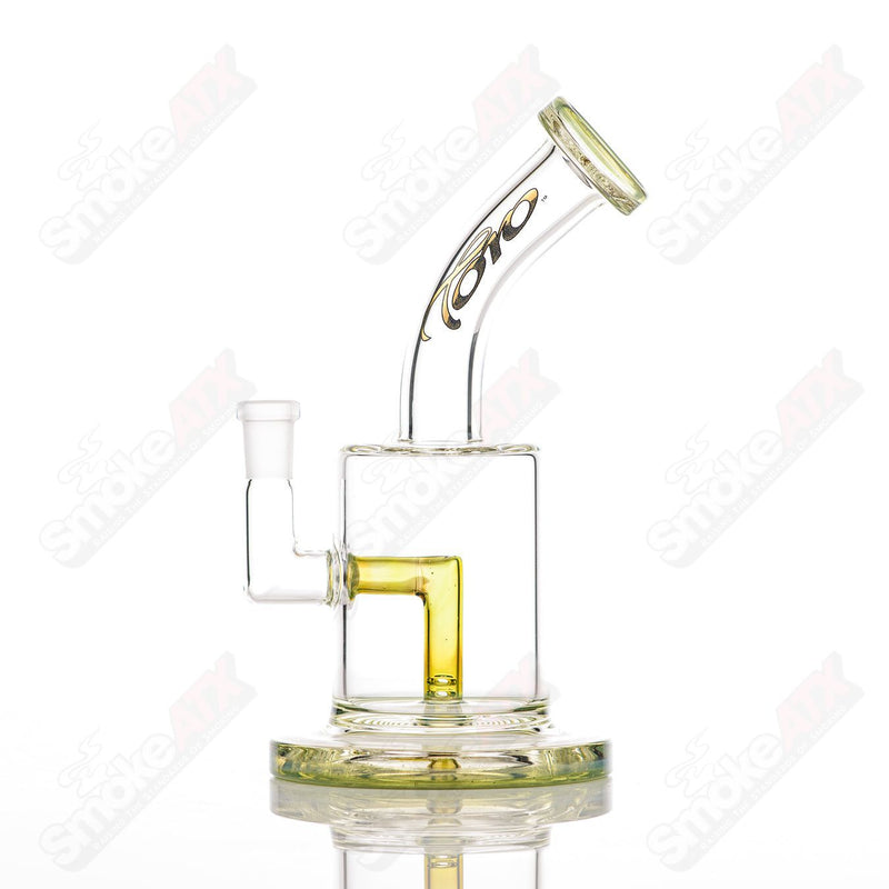 #1 10mm Macro XL w 2 Color Foot/Mouthpiece Toro Glass