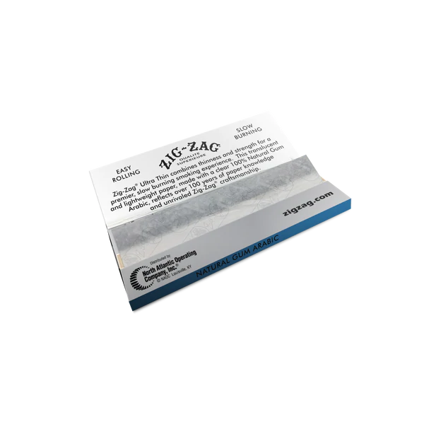 1 1/4 Ultra Thin Rolling Papers Zig Zag - Smoke ATX