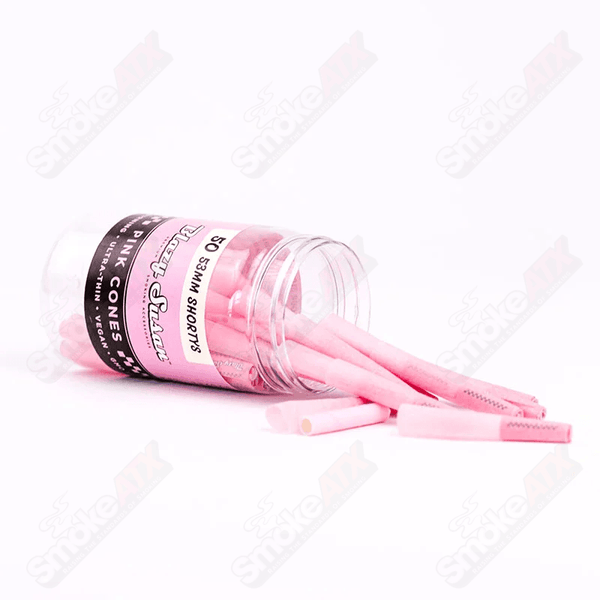 50ct 53mm Short Pink Cones Blazy Susan - Smoke ATX