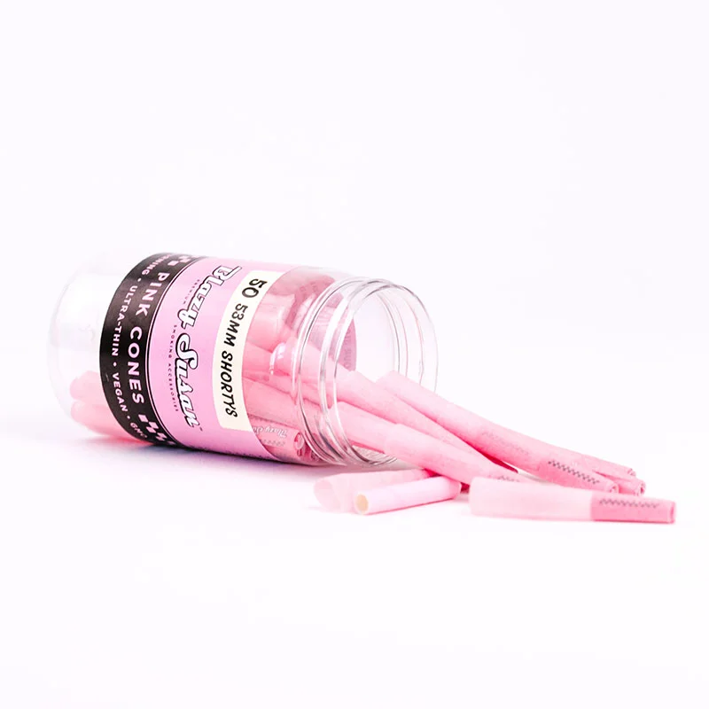 50ct 53mm Short Pink Cones Blazy Susan - Smoke ATX