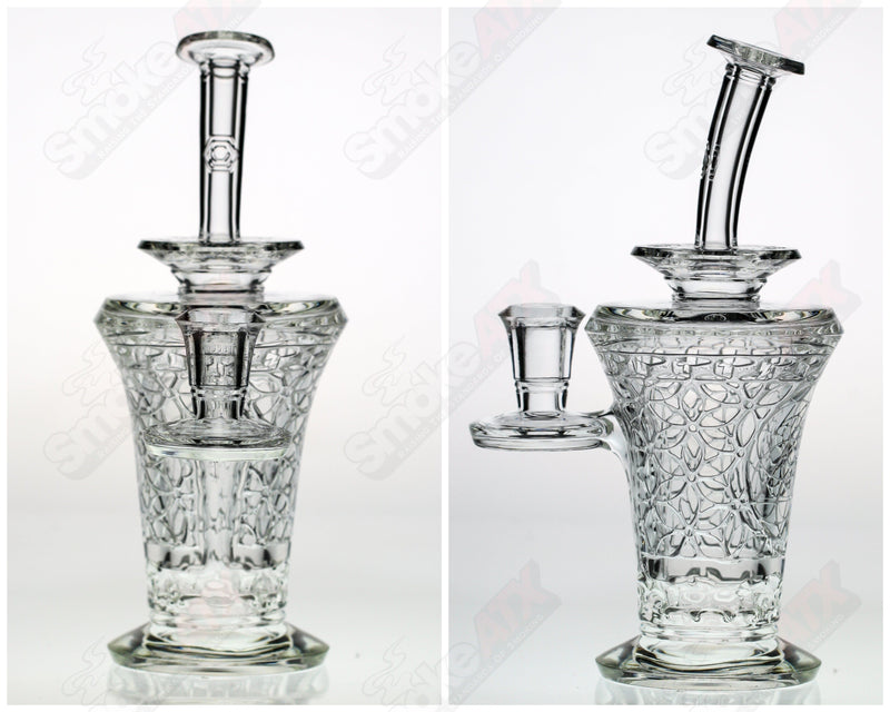 Reverse Beaker 2.0 Clear Avant-Garde Glass - Smoke ATX