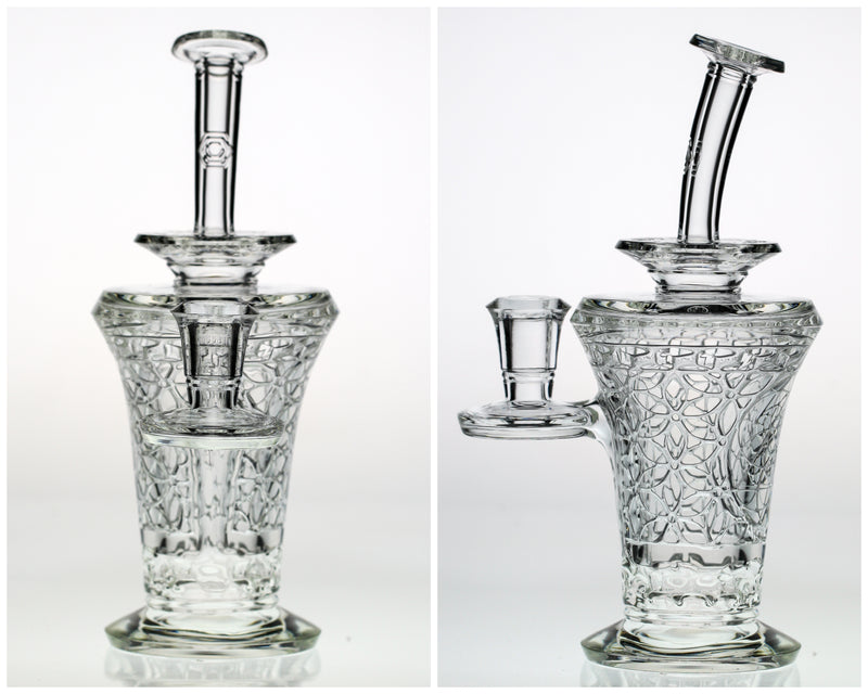 Reverse Beaker 2.0 Clear Avant-Garde Glass - Smoke ATX