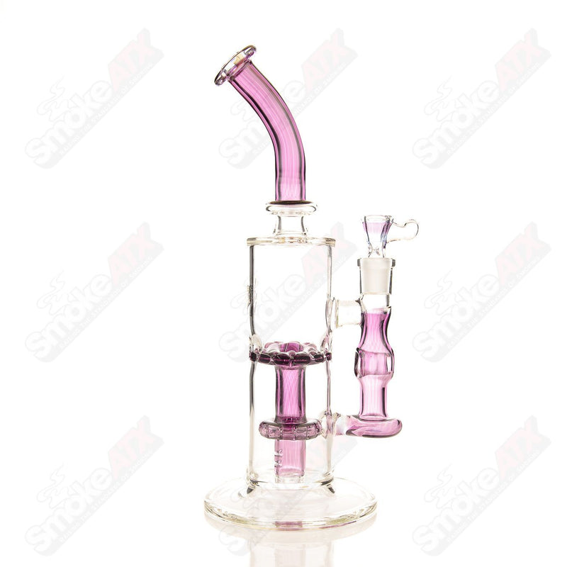 Purple Amethyst Belly Dump Perc Tube THG - Smoke ATX