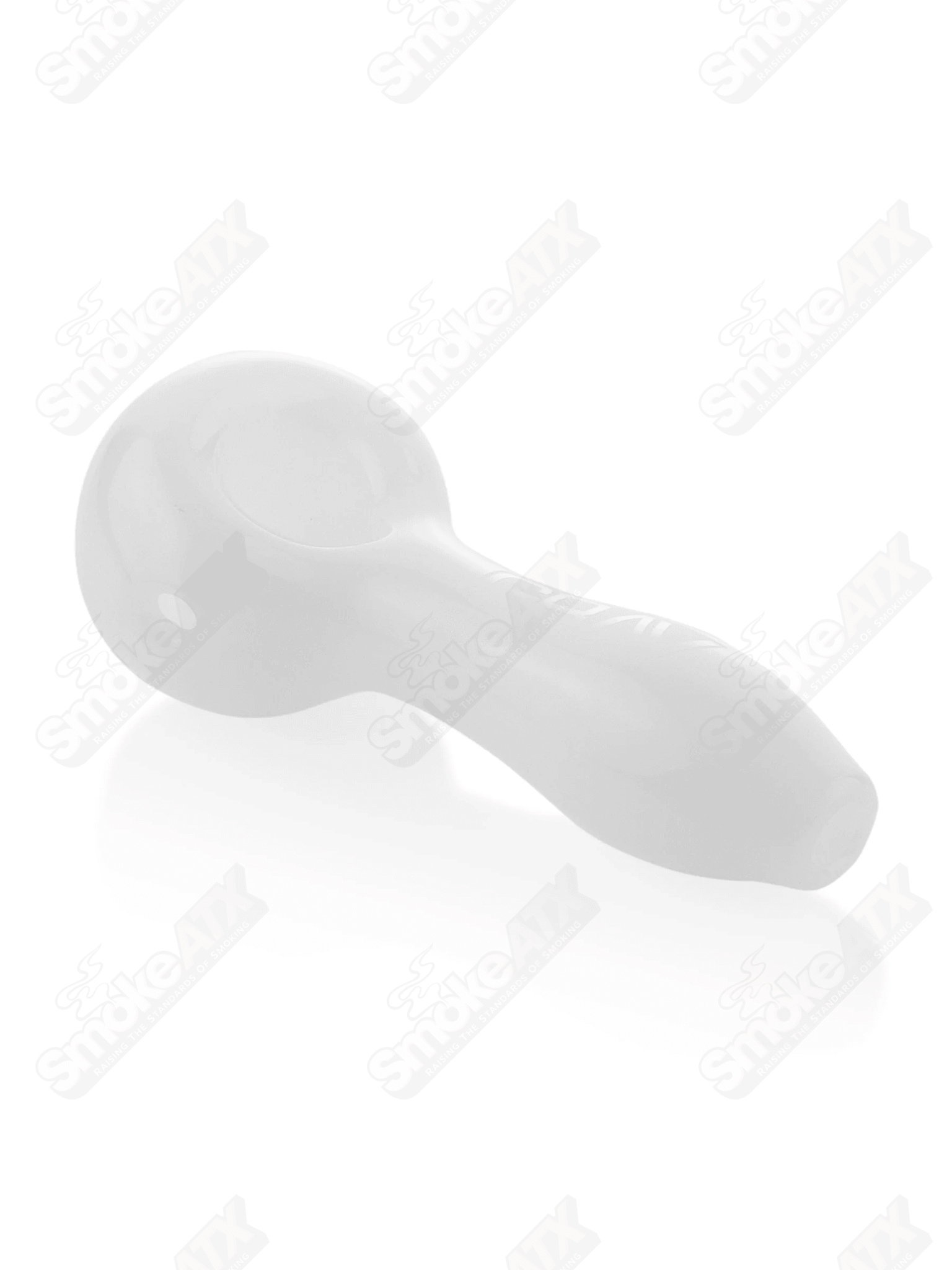 4in White Classic Spoon Grav Labs - Smoke ATX