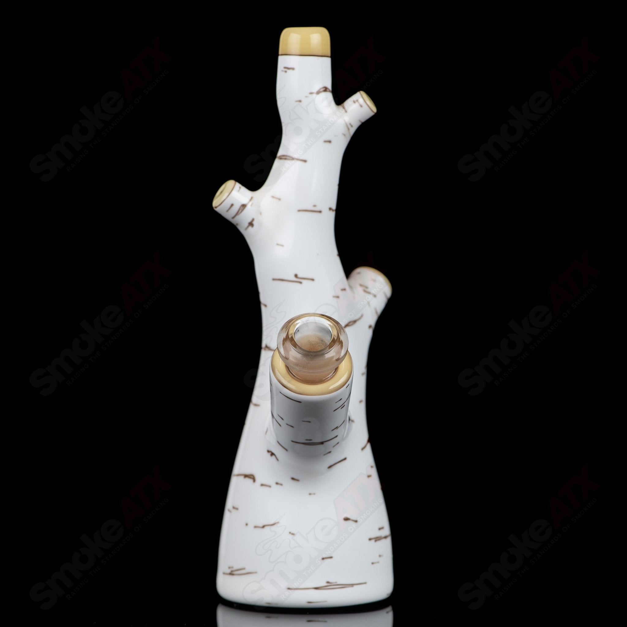 5 10mm Birch Tube Foster Glass - Smoke ATX