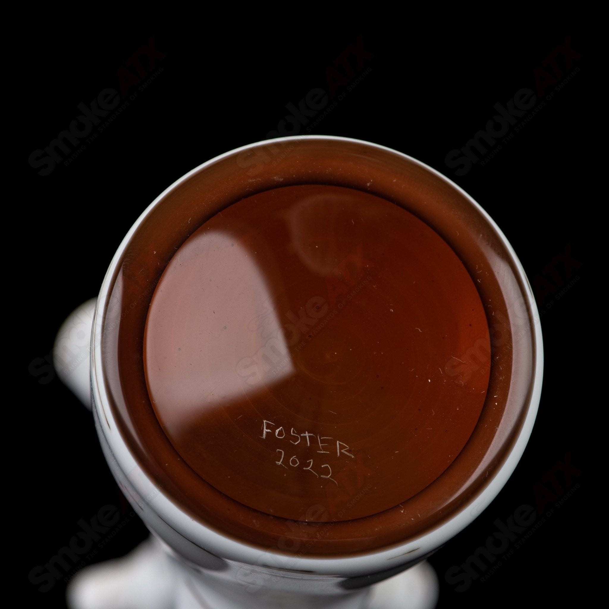 5 10mm Birch Tube Foster Glass - Smoke ATX