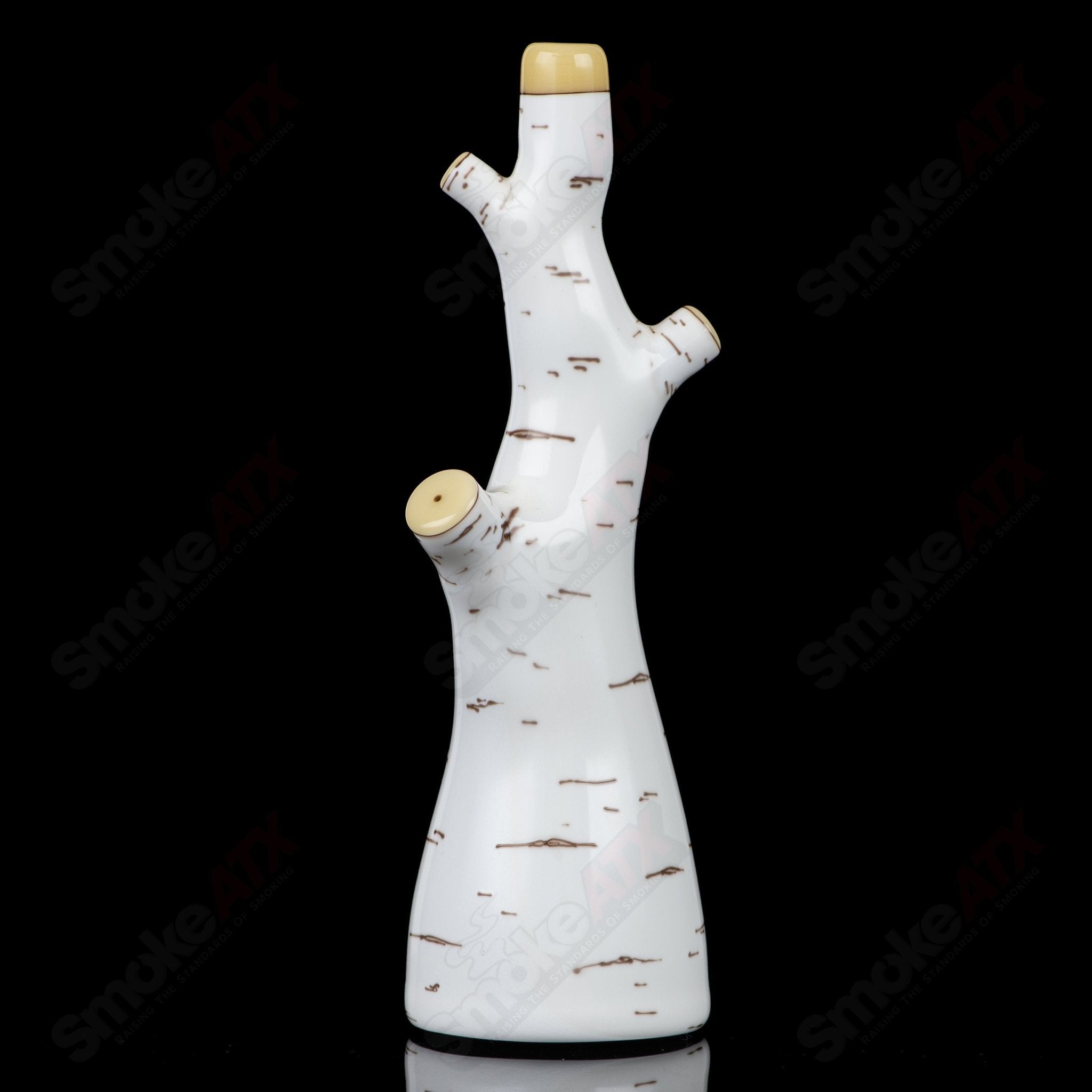 5 10mm Birch Tube Foster Glass - Smoke ATX