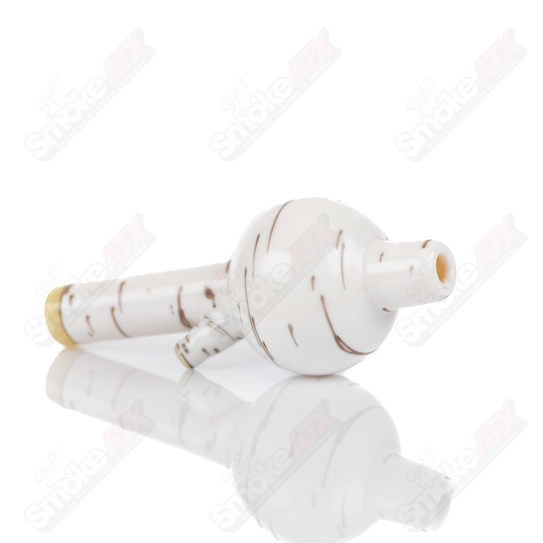 5 Birch Carb Cap Foster Glass - Smoke ATX