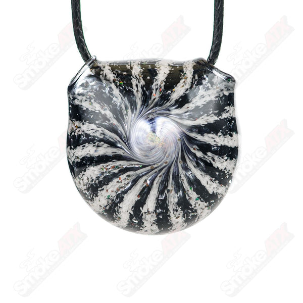 Black/White Dichro Pendant Merican Made - Smoke ATX