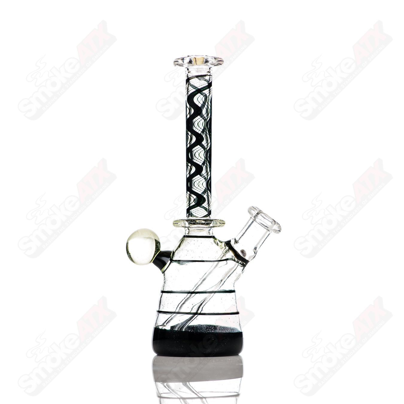 #3 10mm UV Secret Rainbow Mini Tube Dustorm Glass - Smoke ATX