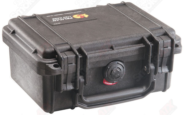 1120 Black Pelican Case W/ Foam - Smoke ATX