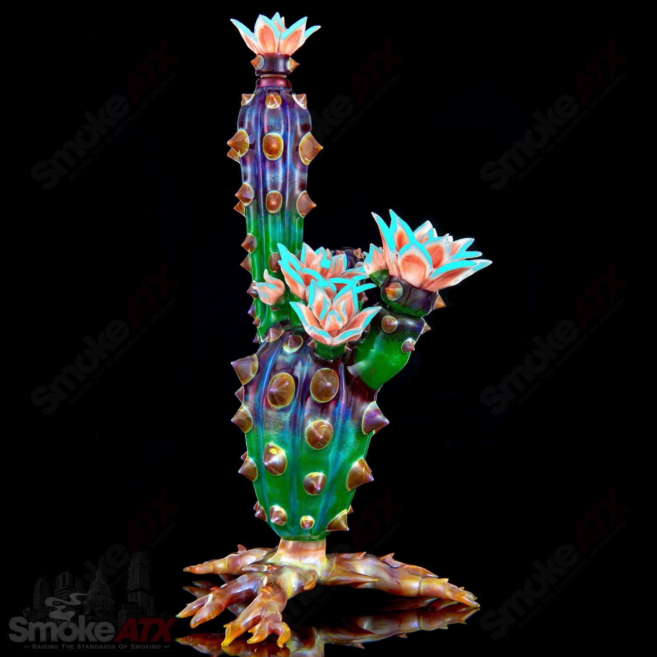 Chaiactita (Mixed Color UV Accent #25) Unparalleled Glass - Smoke ATX