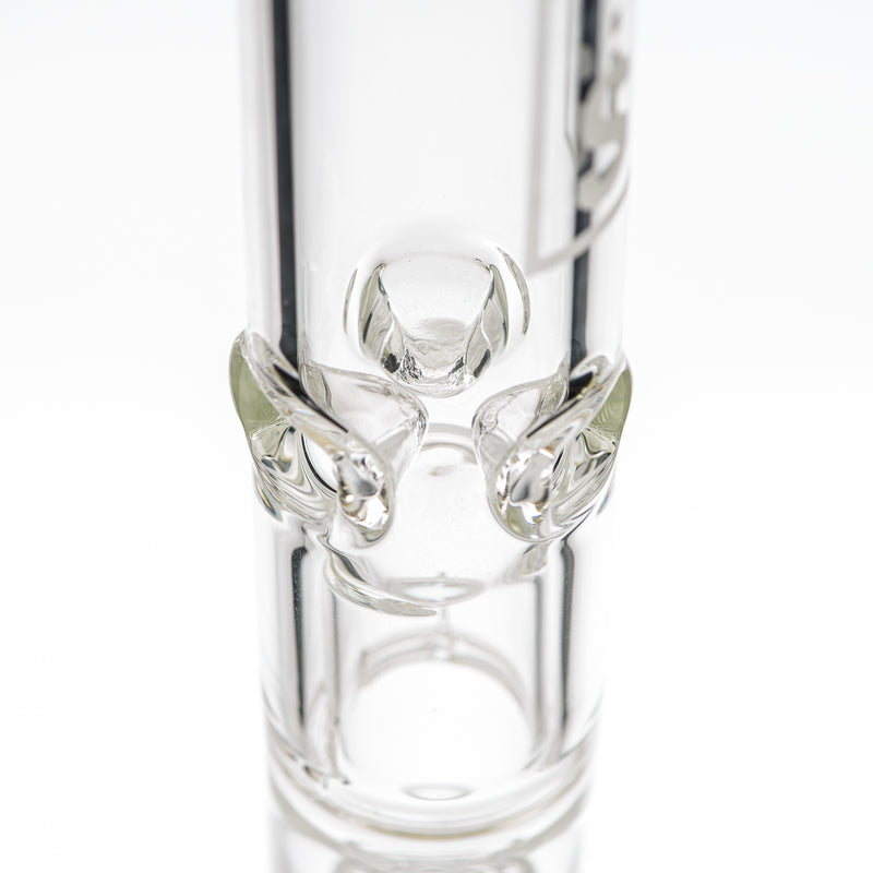 HiSi Glass 17" 50x5 Beaker Mushroom Perc - Smoke ATX