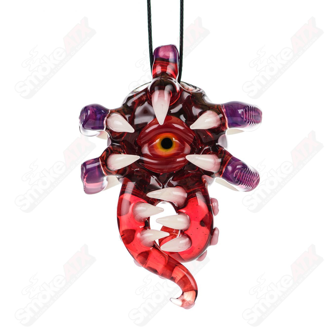 Double Sided Pendant (Yoshi Prep/Royal Jelly/Pomegranate) Yoshi Nori Kondo x SALT - Smoke ATX
