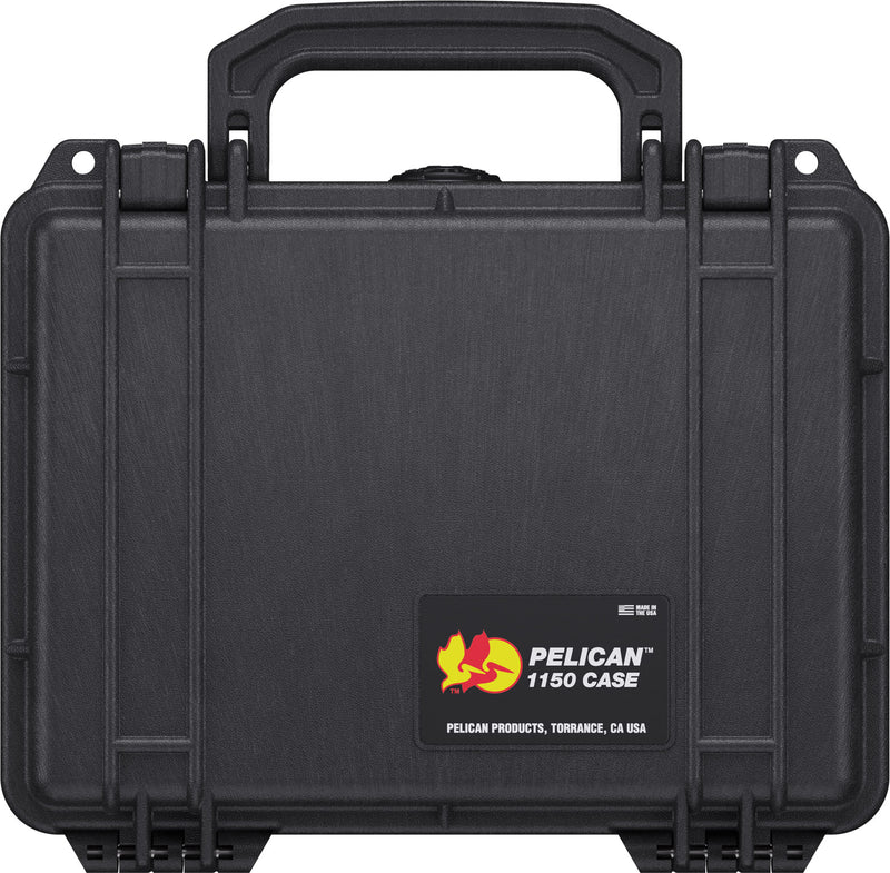 1150 Black Pelican Case W/ Foam - Smoke ATX