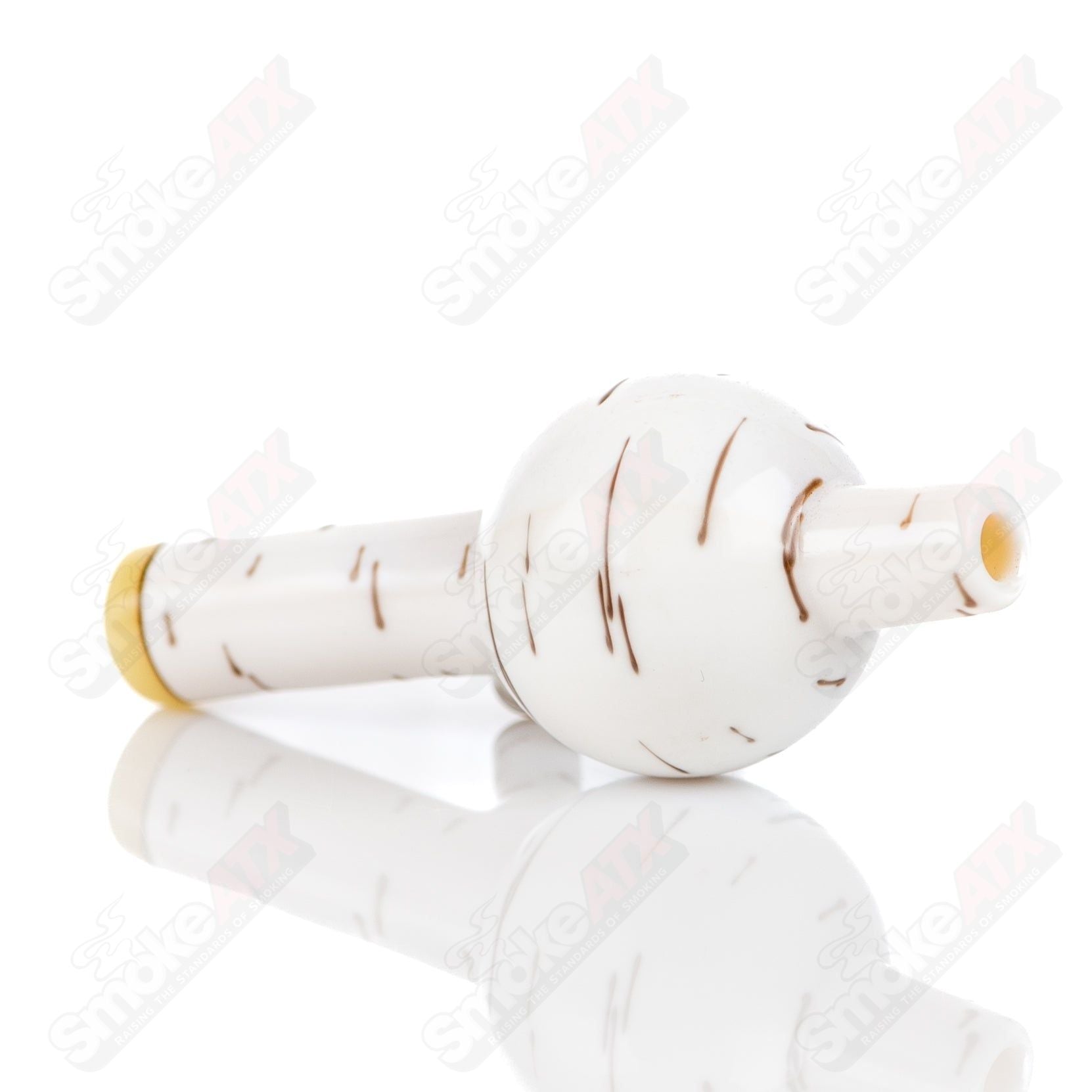 6 Birch Carb Cap Foster Glass - Smoke ATX