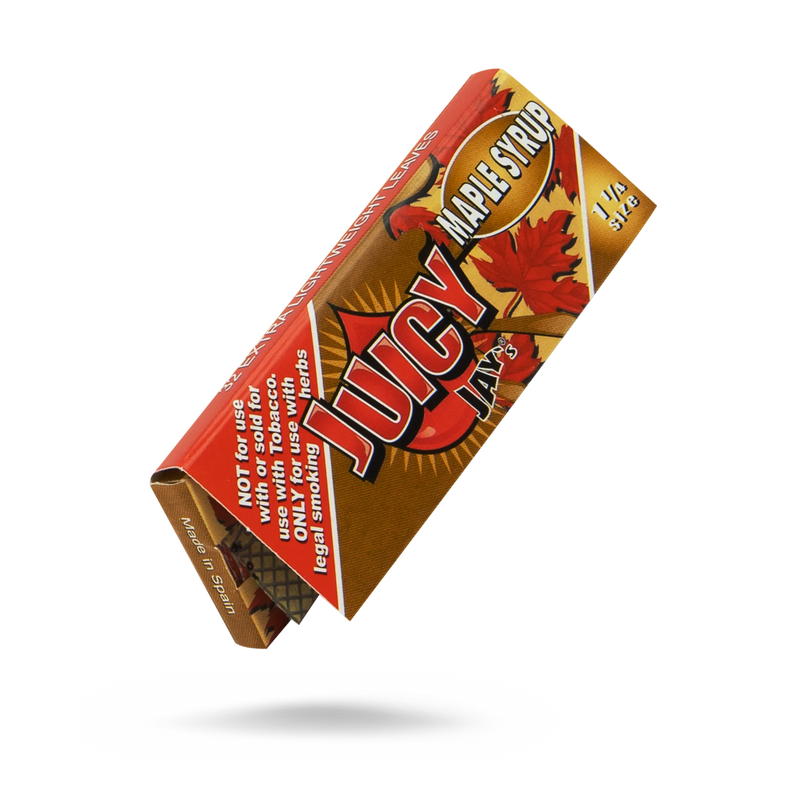1 1/4 Maple Syrup Rolling Papers Juicy Jays - Smoke ATX