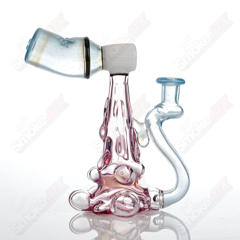 Wet Spray Can Rig King Leo Glass - Smoke ATX