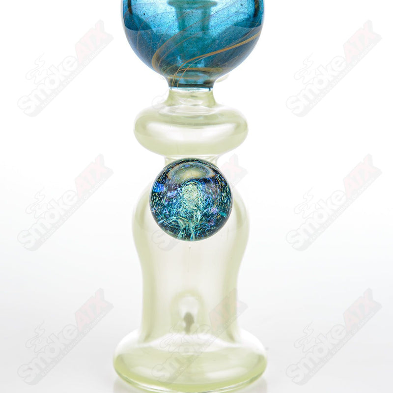 Green Pastel Rig King Leo Glass - Smoke ATX