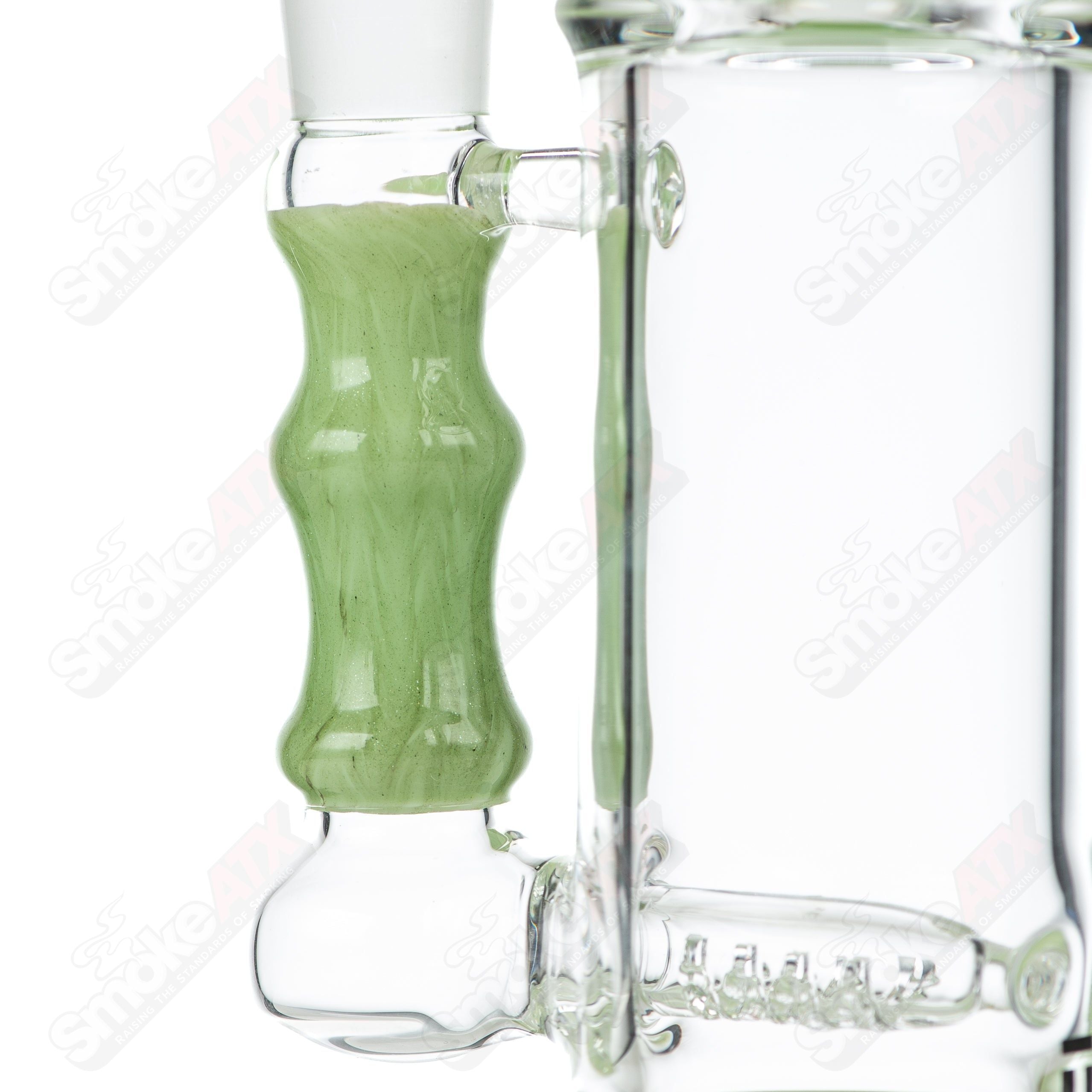 #2 18mm 50mm Wrap n Rake Inline Tube Tagle Glass - Smoke ATX