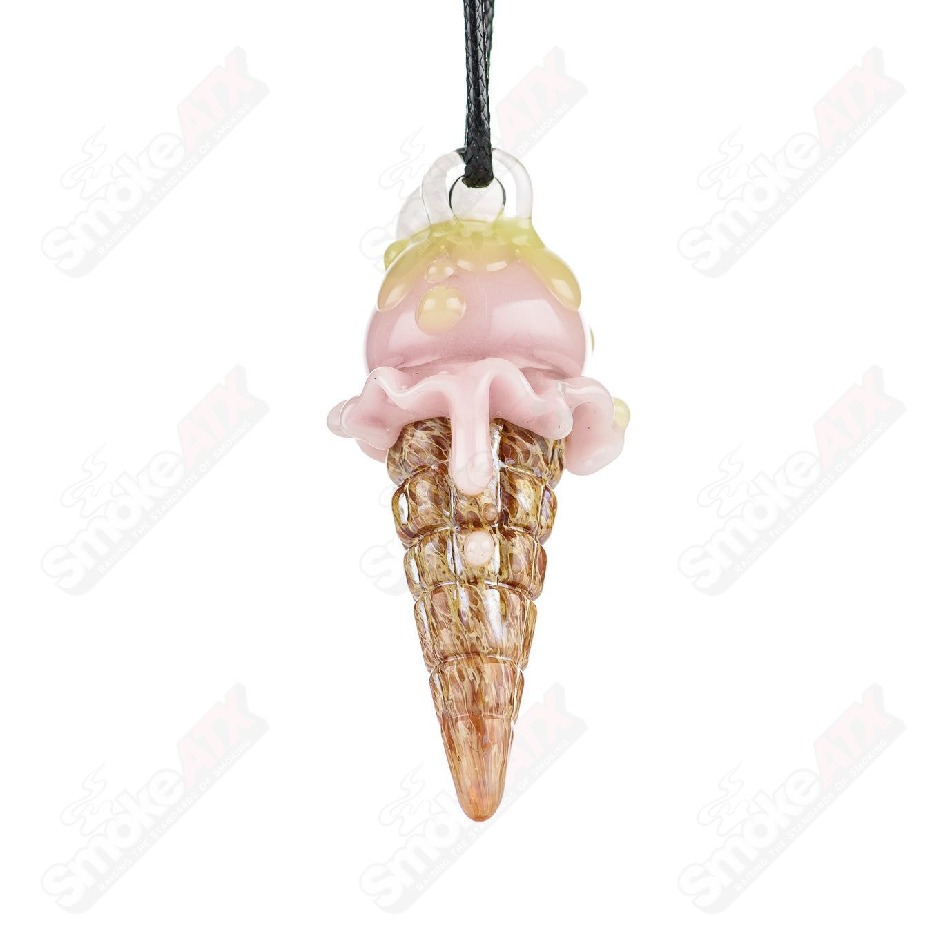 #1 Large Cone Pendy Renee Patula - Smoke ATX
