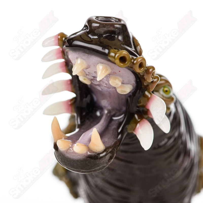 Salty Hippo (Grizzly/Spanish Olive) Hardman Glass x SALT - Smoke ATX