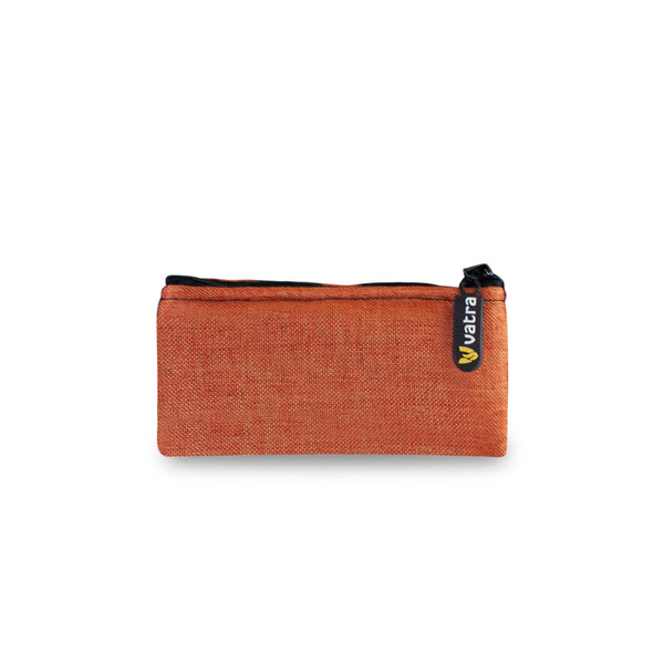 Vatra Bags Woven Orange V15 5.5” Zip Pouch - Smoke ATX