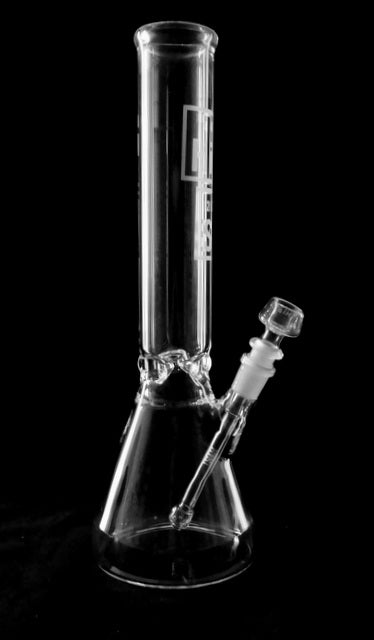 50x5mm 15" Beaker HiSi Glass - Smoke ATX