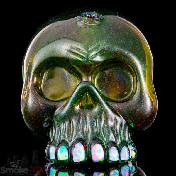 10mm Green Stardust Skull Shredder Carsten Carlile - Smoke ATX