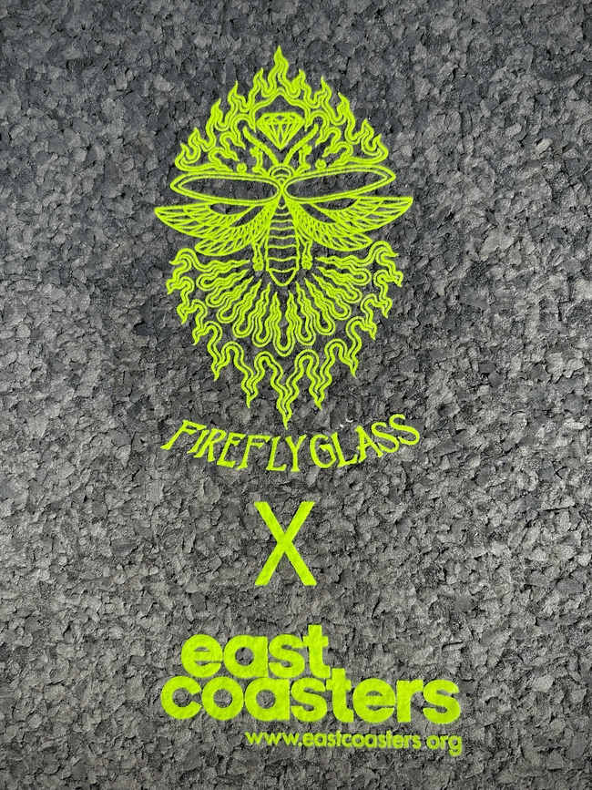 Mason Jar Gorilla Dab Mat Firefly  x East Coasters - Smoke ATX