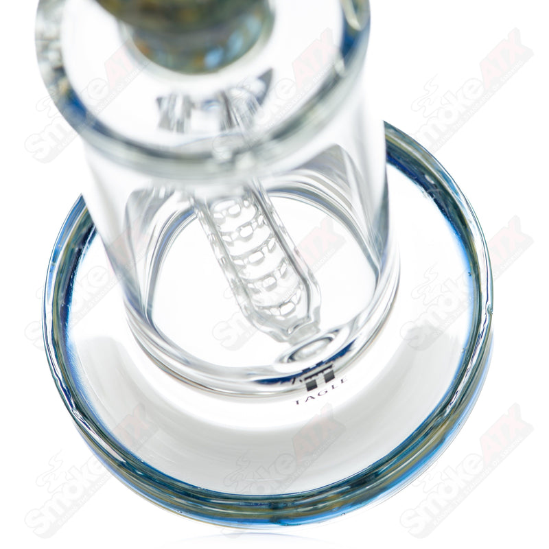 #1 14mm 60mm Wrap n Rake Inline Tube Tagle Glass