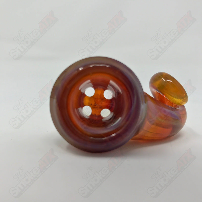 Amber Purple 18mm Full Accent Slide Black T Glass
