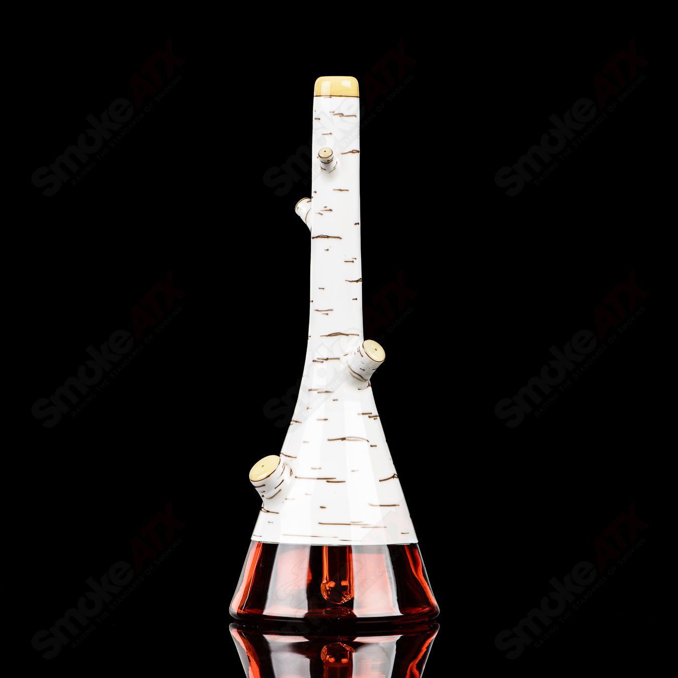 7 Birch Tube Foster Glass - Smoke ATX