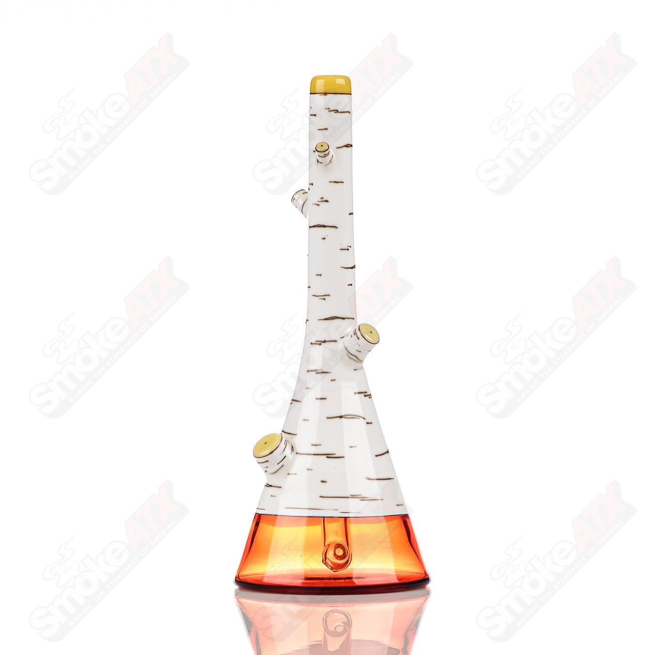 7 Birch Tube Foster Glass - Smoke ATX